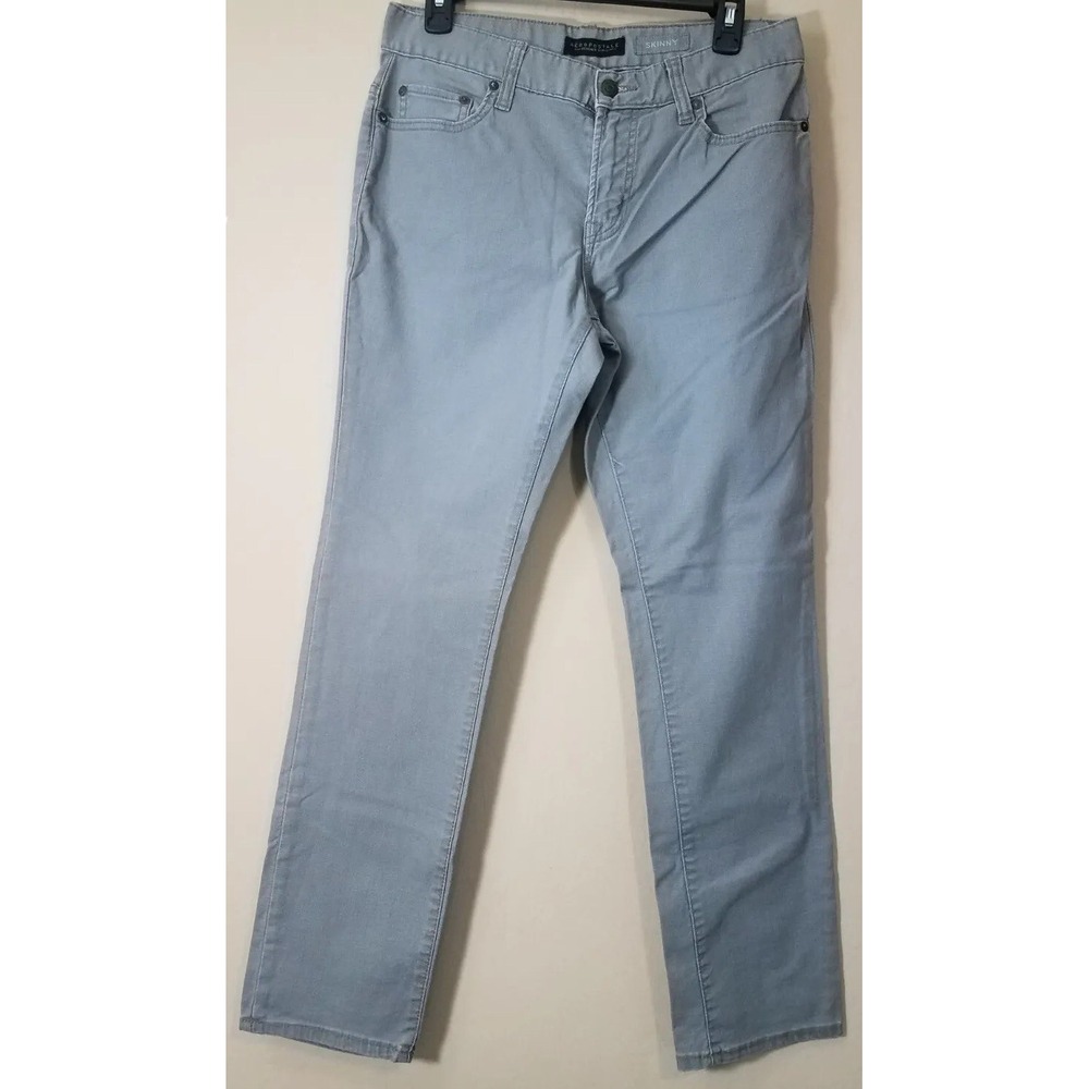Aeropostale Designed in NYC Skinny Jeans Men sz 30Wx30L Gray Stretch Denim Pants